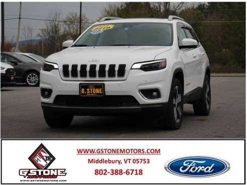 2019 JEEP CHEROKEE LIMITED - - by dealer - vehicle for sale in Middlebury, VT