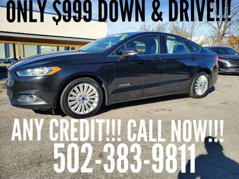 2015 FORD FUSION SE HYBRID!!! ONE OWNER!!! WARRANTY!!! ANY CREDIT!!!... for sale in Louisville, KY