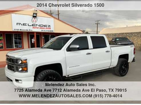 2014 Chevrolet Silverado 1500 4WD Crew Cab 143 5 LT w/1LT - cars & for sale in El Paso, TX
