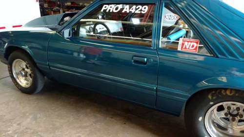 MUSTANG FOX BODY TURNKEY RACE CAR ''REDUCED LOST STORAGE'' for sale in Wilkes Barre, NY