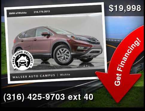 2015 Honda CR-V EX-L - cars & trucks - by dealer - vehicle... for sale in Wichita, KS
