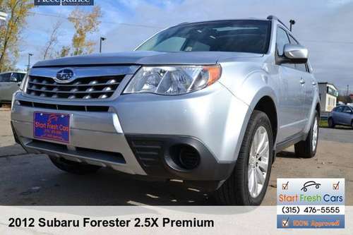 2012 SUBARU FORESTER 2.5X PREMIUM - cars & trucks - by dealer -... for sale in Syracuse, NY