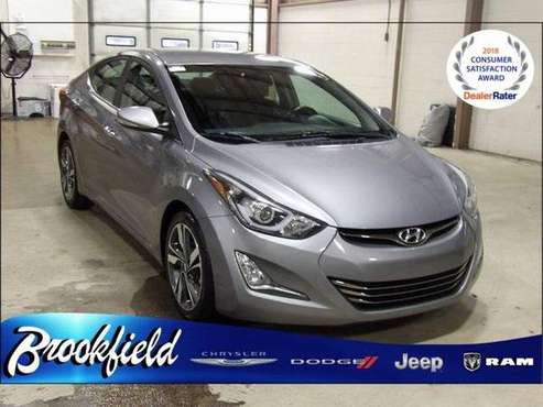 2014 Hyundai Elantra Limited sedan Gray - Monthly Payment of - cars... for sale in Benton Harbor, MI