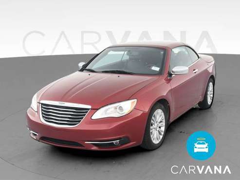 2013 Chrysler 200 Limited Convertible 2D Convertible Red - FINANCE -... for sale in Houston, TX