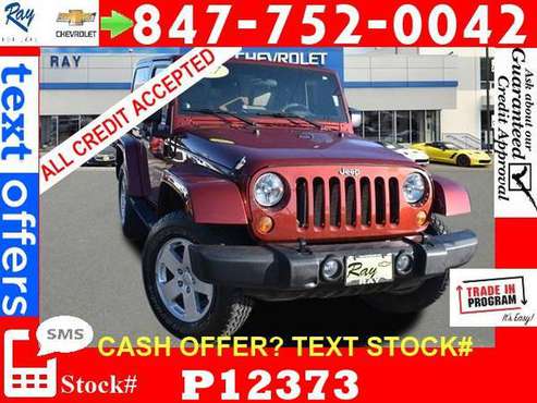 2007 Jeep Wrangler Sahara SUV OCT 21st SPECIAL Bad Credit OK for sale in Fox_Lake, WI