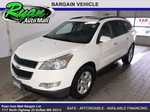 2012 Chevrolet Chevy Traverse LT w/2LT $899 Down Delivers! - cars &... for sale in Buffalo, MN