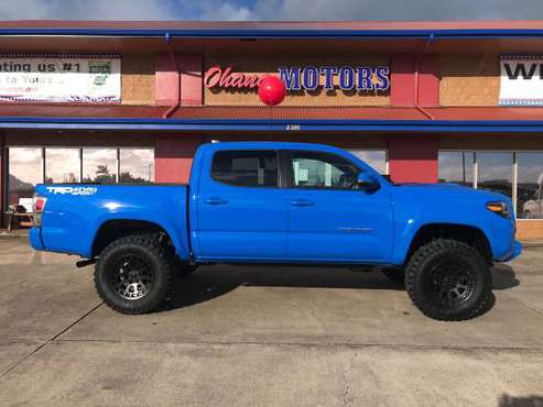 LOVE THIS COLOR!!! 2021 TOYOTA TACOMA 4x4 - cars & trucks - by... for sale in Hanamaulu, HI