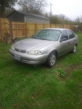 2000 Toyota Corolla 5 sod.1st.$1250 CASH/FIRM - cars & trucks - by... for sale in Waco, TX