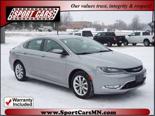 2016 Chrysler 200 C - - by dealer - vehicle automotive for sale in Norwood, MN