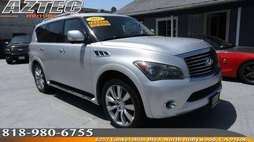 2012 INFINITI QX56 8-passenger Financing Available For All Credit! -... for sale in Los Angeles, CA