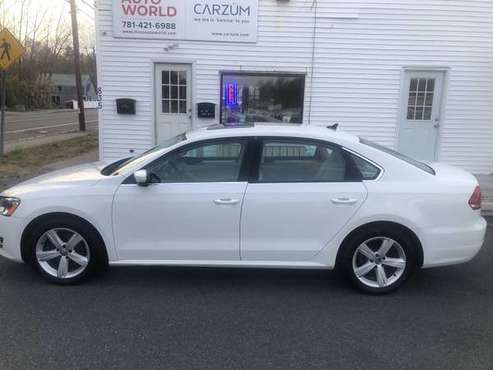 2013 Volkswagen Passat 2 5L SE AT 6-Speed Automatic for sale in Whitman, MA