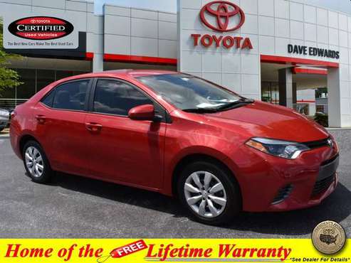 2016 Toyota Corolla LE for sale in Spartanburg, SC