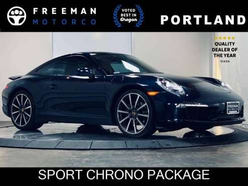 2014 Porsche 911 Carrera Sport Chrono Package Cooled Seats Sunroof for sale in Portland, OR