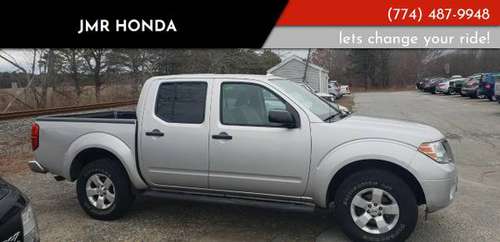 2013 NISSAN FRONTIER CREW CAB SV 4WD - - by dealer for sale in Hyannis, MA