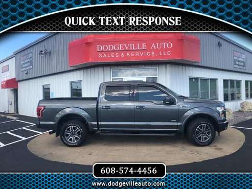 2015 Ford F-150 Lariat SuperCrew 5.5-ft. Bed 4WD for sale in Dodgeville, WI