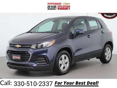2019 Chevy Chevrolet Trax LS suv Storm Blue Metallic - cars & trucks... for sale in Tallmadge, OH