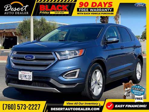 2018 Ford Edge SEL 31,000 MILES Leather Seat Fully Loaded SEL SUV at... for sale in Palm Desert , CA