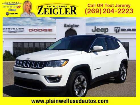 2018 Jeep Compass Limited - - by dealer for sale in Plainwell, MI