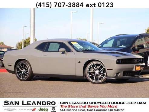 2018 Dodge Challenger coupe R/T Scat Pack BAD CREDIT OK! - cars &... for sale in San Leandro, CA