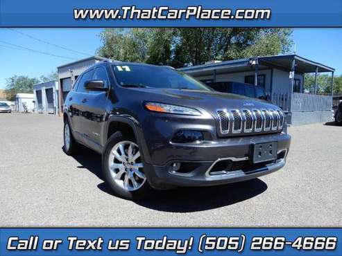 2017 Jeep Cherokee Limited 4WD - cars & trucks - by dealer - vehicle... for sale in Albuquerque, NM