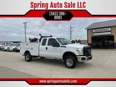 2015 Ford F-350 Super Duty XL 4x4 4dr SuperCab 8 ft. LB SRW Pickup for sale in Davenport, IA