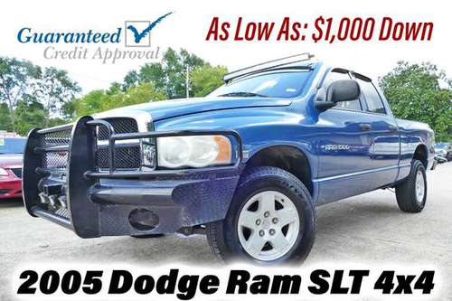 🚨 2005 DODGE RAM 1500 SLT 4x4 🚨 - As Low As: $1,000 Down! for sale in El Dorado, AR