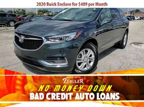 $409/mo 2020 Buick Enclave Bad Credit & No Money Down OK - cars &... for sale in Chicago, IL
