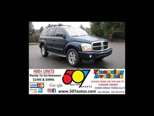 2006 Dodge Durango 4dr 4WD Limited - cars & trucks - by dealer -... for sale in Roy, WA