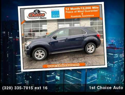 2017 Chevrolet Chevy Equinox LS $799 DOWN DELIVER'S ! - cars &... for sale in ST Cloud, MN