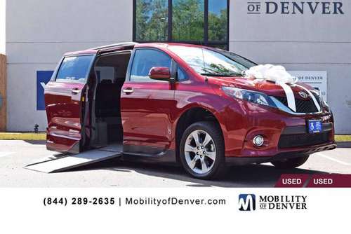 2014 Toyota Sienna 5dr 8-Passenger Van V6 SE FWD - cars & for sale in Denver , CO