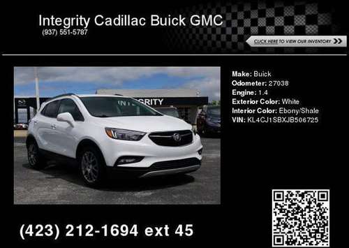 2018 Buick Encore Sport Touring - - by dealer for sale in Chattanooga, TN