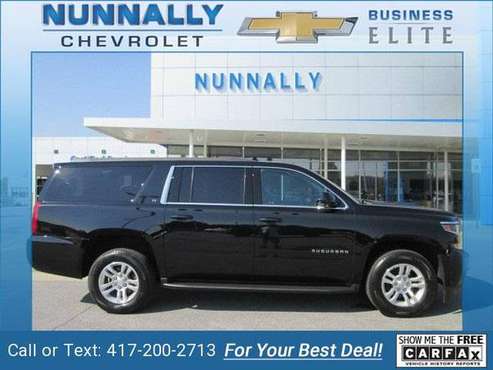 2020 Chevy Chevrolet Suburban LT suv Black - cars & trucks - by... for sale in Bentonville, MO
