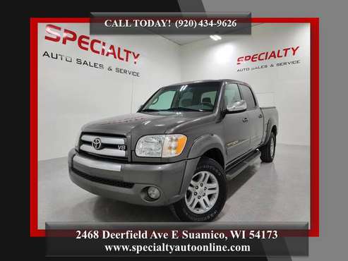 2006 Toyota Tundra Crew Cab SR5! 4WD! New Timing belt+ MORE! - cars... for sale in Suamico, WI