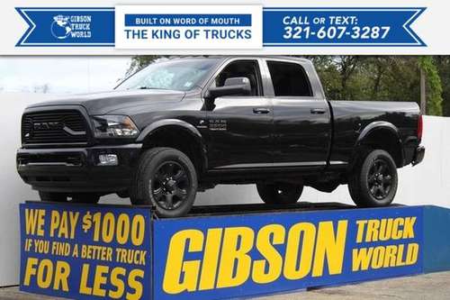 *2018* *Ram* *2500* *Big Horn/ Lone Star* - cars & trucks - by... for sale in Sanford, FL