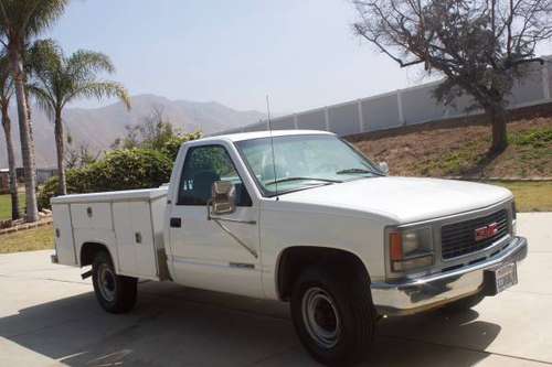2000 GMC 3500 with Service Body - Incredible LOW Miles for sale in Corona, CA