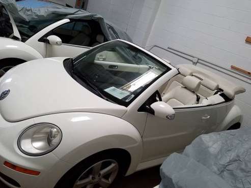 2007 TRIPLE WHITE VW BEETLE CONVERTIBLE. ONLY 3000 OF THESE MADE 72k for sale in Costa Mesa, CA