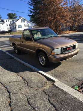 2002 GMC Sonoma S-15,SL, 2WD, 93K - cars & trucks - by owner -... for sale in Worcester, MA