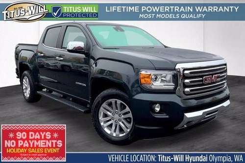 2018 GMC Canyon 4x4 4WD Truck SLT Crew Cab - cars & trucks - by... for sale in Olympia, WA
