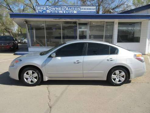 2008 Nissan Altima S Sedan - Automatic/6 Speed Manual/Low Miles for sale in Des Moines, IA