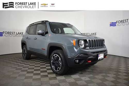 2016 Jeep Renegade 4x4 4WD Trailhawk SUV - - by dealer for sale in Forest Lake, MN