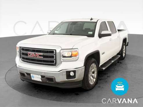2015 GMC Sierra 1500 Crew Cab SLT Pickup 4D 5 3/4 ft pickup White for sale in Columbia, MO