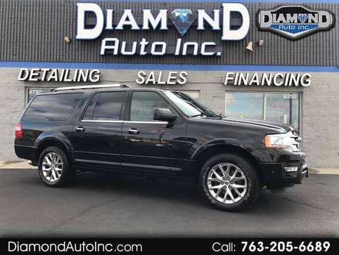 2015 Ford Expedition EL Limited 4WD - cars & trucks - by dealer -... for sale in Ramsey , MN