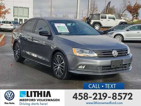 2016 Volkswagen Jetta 4dr Auto 1.8T Sport PZEV - cars & trucks - by... for sale in Medford, OR