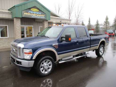 2010 ford f350 f-350 diesel lariat leather crew cab long box 4x4 fx4... for sale in Forest Lake, WI