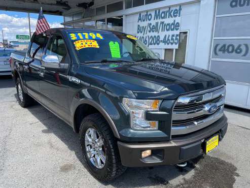 2015 Ford F-150 Lariat FX4 SuperCrew! Fully Loaded! Local Trade! for sale in Billings, MT