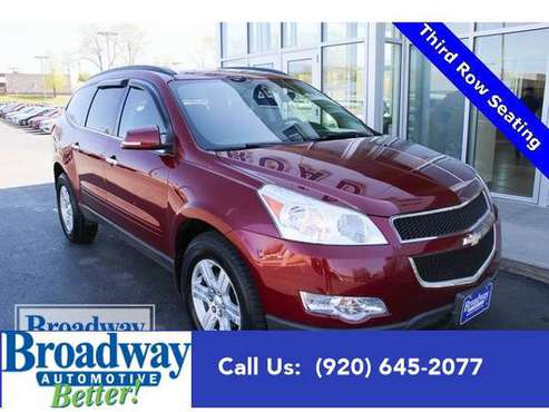 2011 Chevrolet Traverse SUV LT - Chevrolet Red Jewel Tintcoat - cars for sale in Green Bay, WI