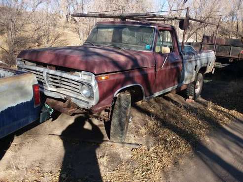1970s Ford 3/4 Ton 4 Wheel Drive - cars & trucks - by owner -... for sale in Colorado Springs, CO