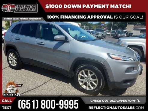 2014 Jeep Cherokee Latitude FOR ONLY 286/mo! - - by for sale in Oakdale, MN