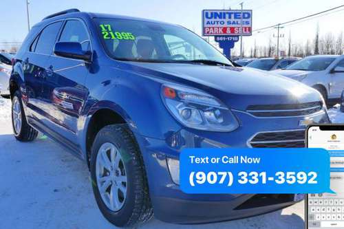 2017 Chevrolet Chevy Equinox LT AWD 4dr SUV w/1LT / Financing... for sale in Anchorage, AK