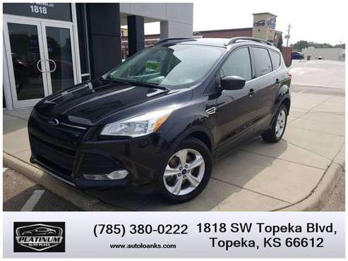 2015 Ford Escape - Financing Available! - cars & trucks - by dealer... for sale in Topeka, KS